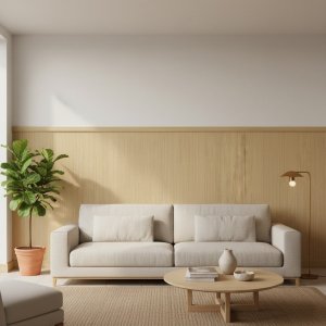 Wanpaneel Houtlook, Rustiek Hout