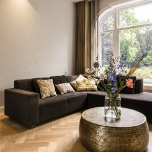 Wandpaneel Luxe Leer, Crema Leather