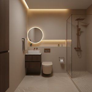 Wandpaneel Metal Look, Rosé Goud